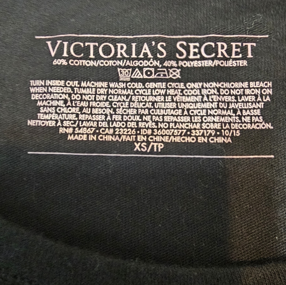 Victoria's Secret Halloween Long Sleeve Sleep Shirt - Picture 2 of 3